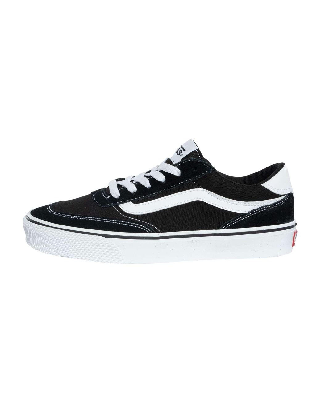 Vans Black Brooklyn Suede Trainers for men