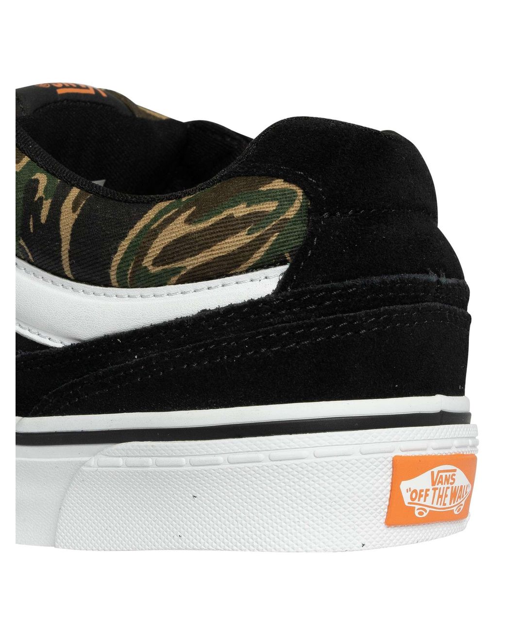 Vans Black Caldrone Suede Trainers for men