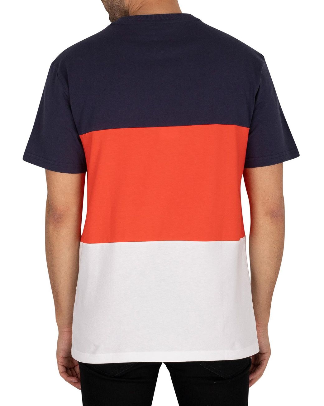 Tommy hilfiger colorblock clearance t shirt