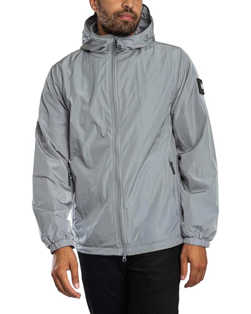 Weekend Offender Gray Technician Jacket for men