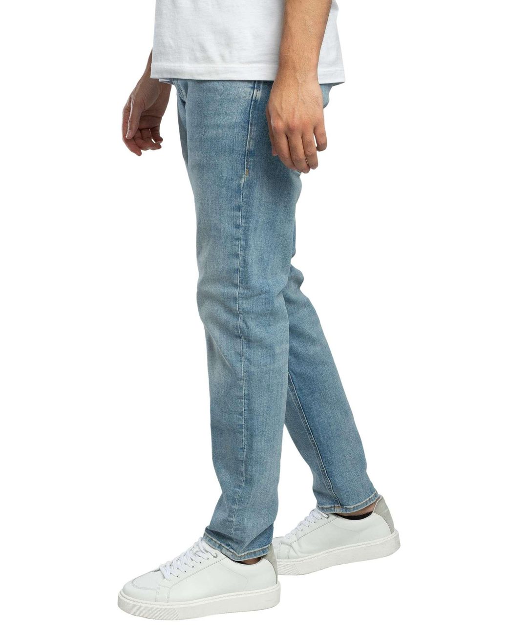 Jack & Jones Blue Mike Original 171 Tapered Jeans for men