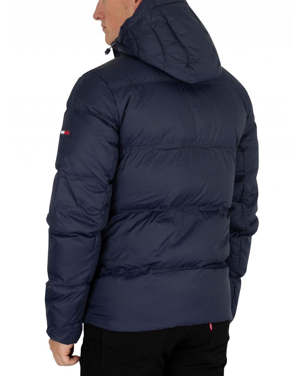 tommy hilfiger coat black