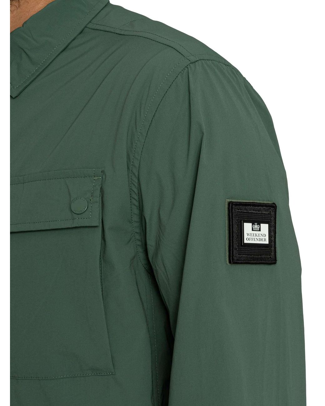 Weekend Offender Green Southbank Jacket for men