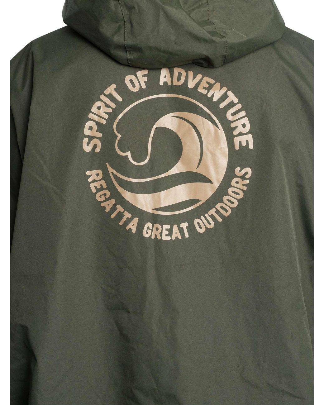 Regatta Green Waterproof Changing Robe for men