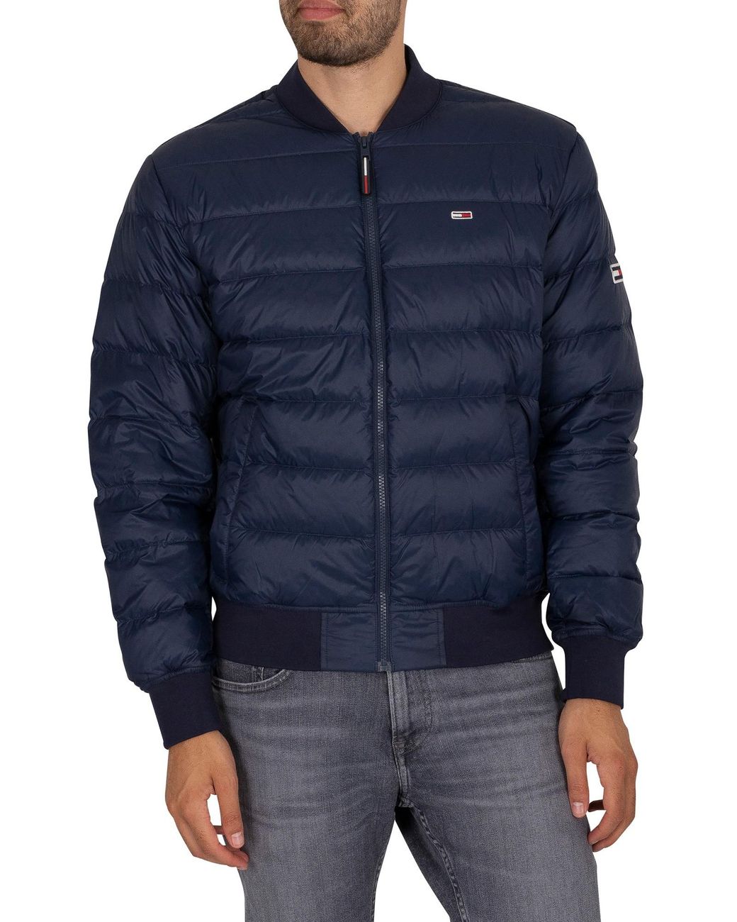 tommy lightweight down jacket