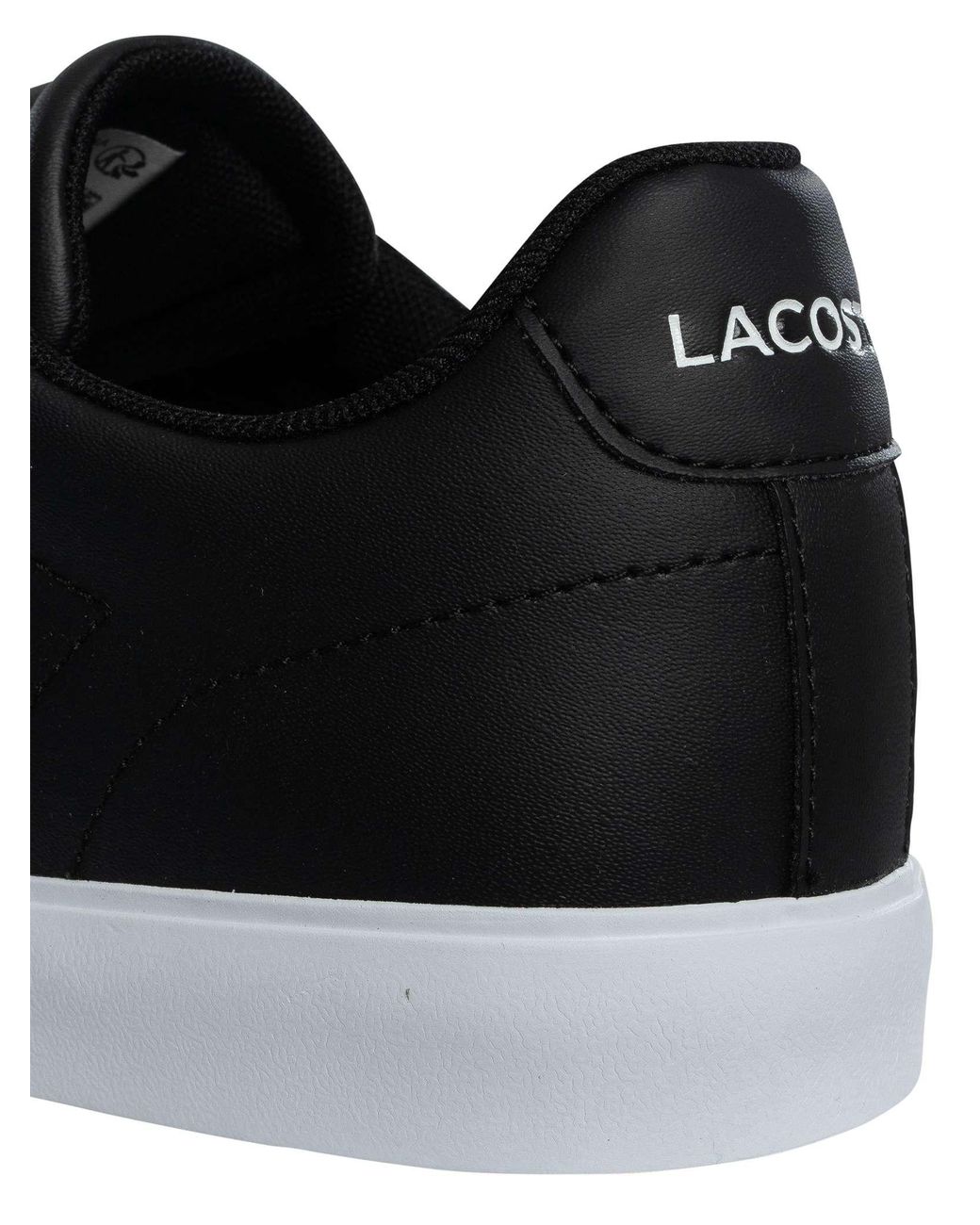 Lacoste Black Lerond Set 125 2 Cma Leather Trainers for men