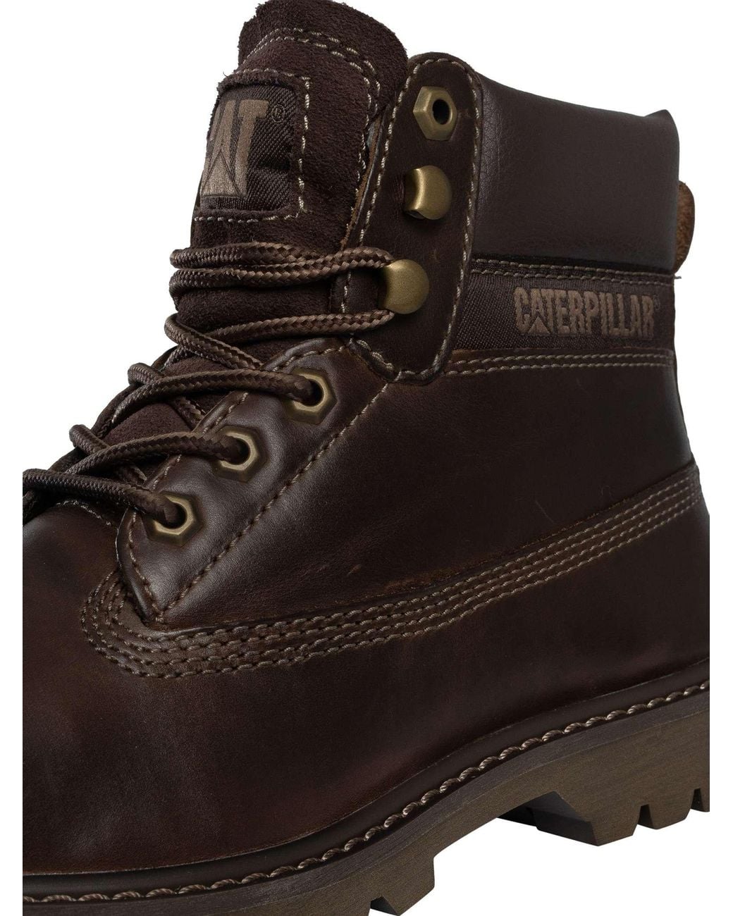 Caterpillar Brown Colorado 2.0 Leather Boots for men