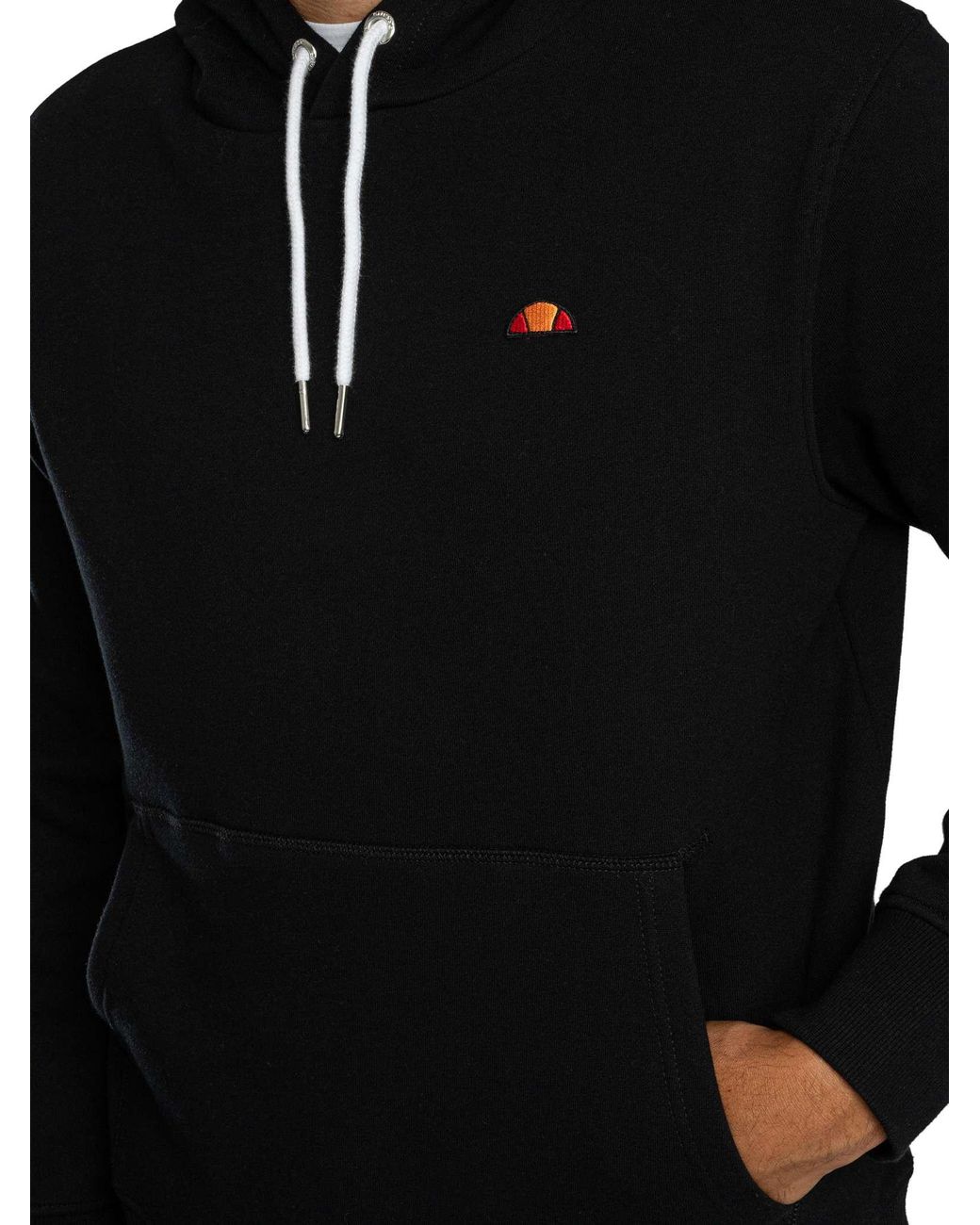 Ellesse Black Traccota 2 Pullover Hood Tracksuit for men