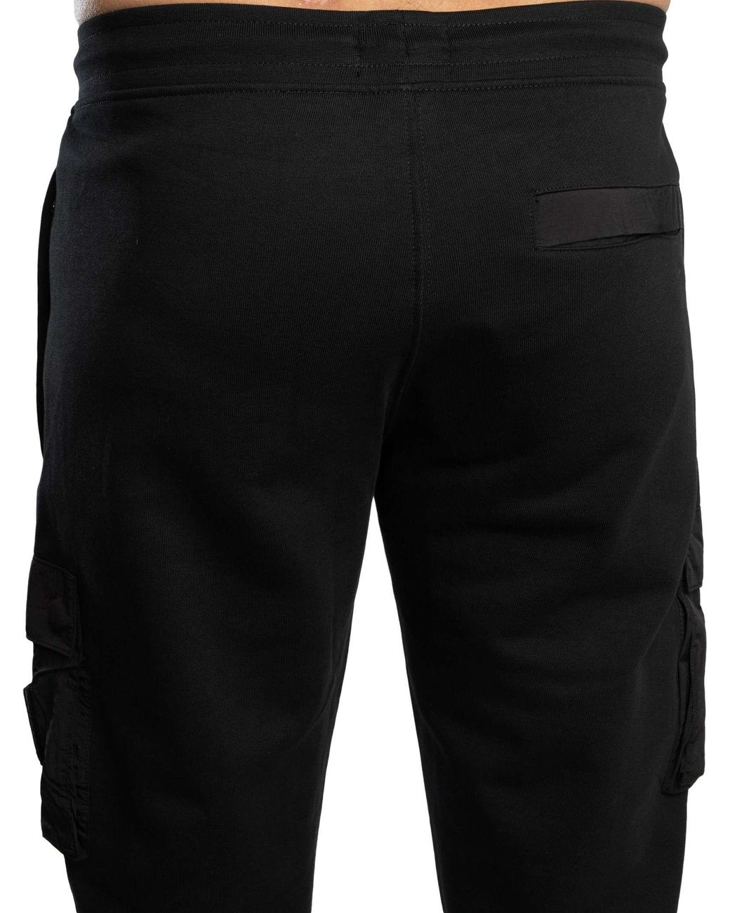 Weekend Offender Black Lippi Cargo Joggers for men