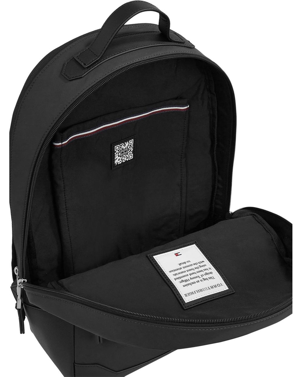 Tommy Hilfiger Elevated Nylon Backpack in Black for Men | Lyst
