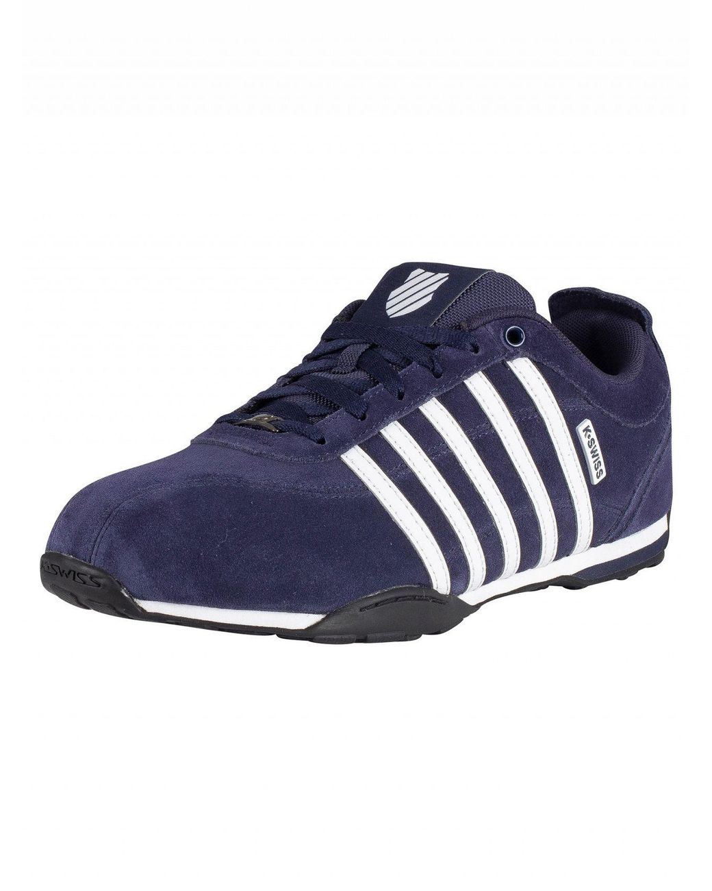 K-Swiss Arvee 1.5 sneakers voor heren, wit/WT/GRYVLT/Split, 42,5 EU