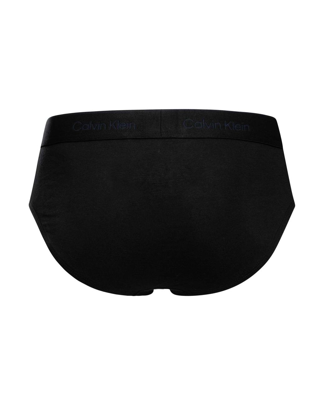 Calvin Klein Black 3 Pack Icon Hip Briefs for men