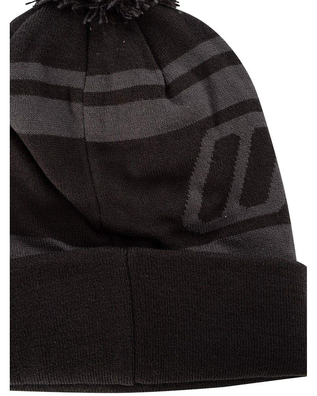 Berghaus Black Brand Pom Beanie for men