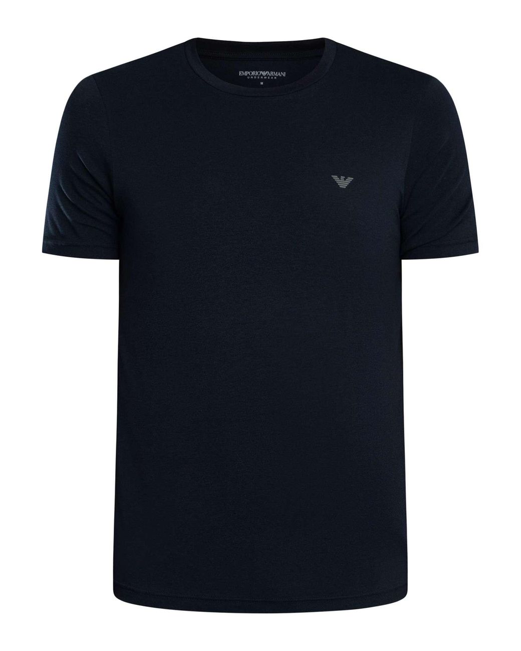 Emporio Armani Gray 2 Pack Lounge Crew T-Shirt for men