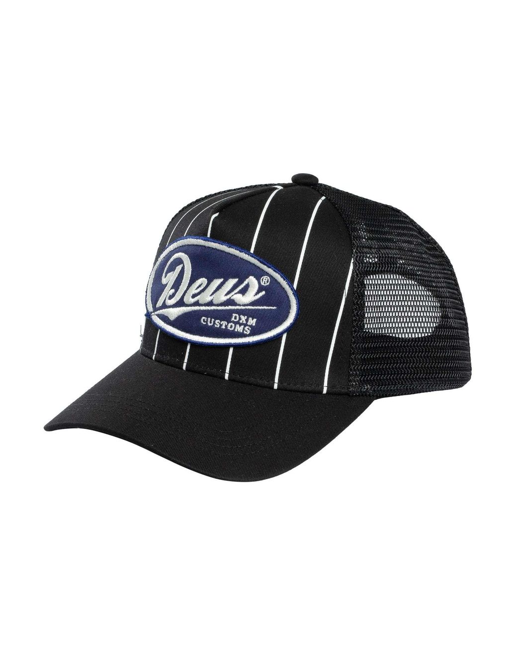 Deus Ex Machina Black Forecourt Trucker Cap for men