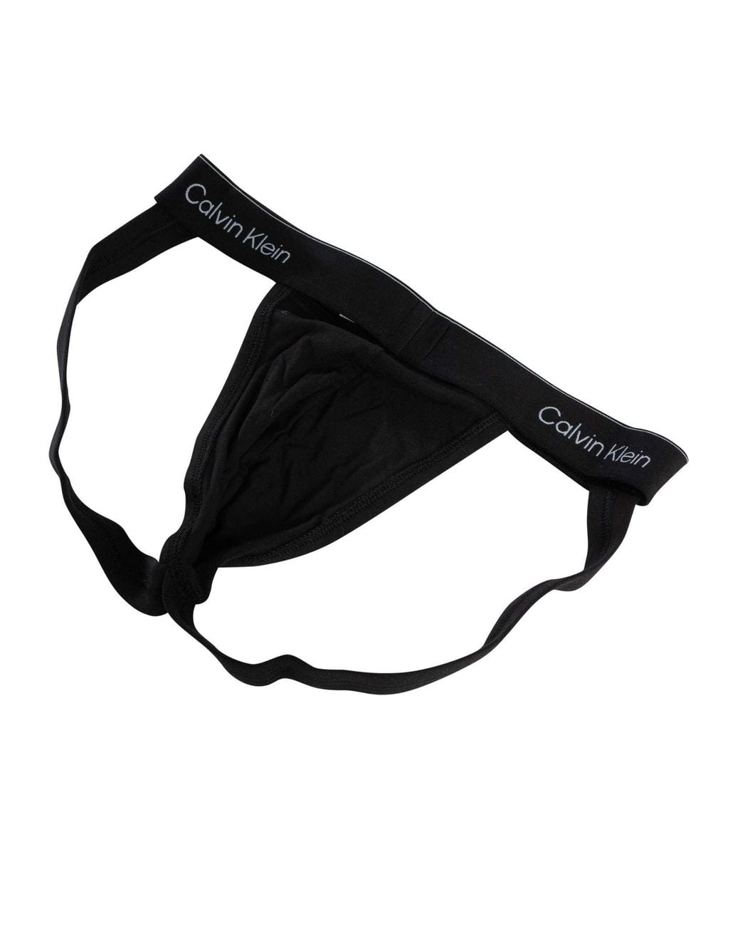Calvin Klein Black 3 Pack Icon Jockstraps for men