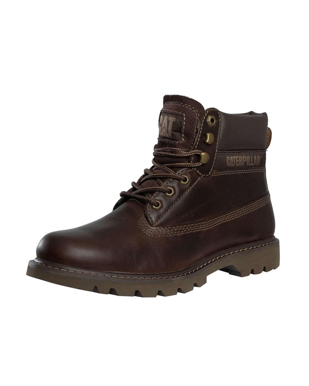 Caterpillar Brown Colorado 2.0 Leather Boots for men