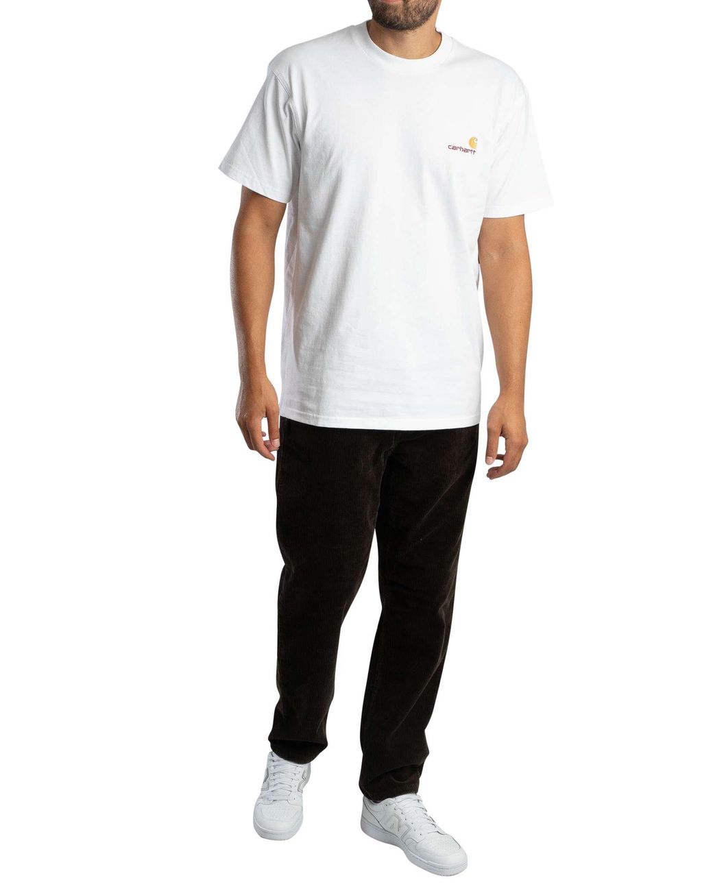 Carhartt White American Script T-Shirt for men