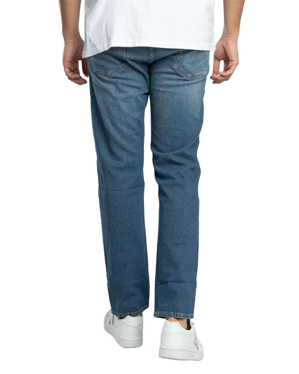Levi's Blue 502 Taper Jeans for men