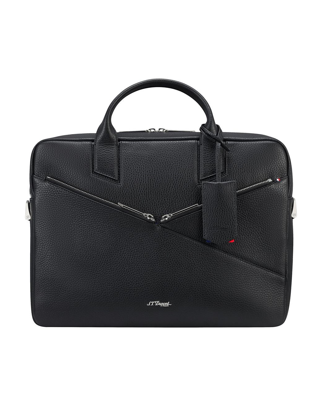 S T Dupont Black Neo Capsule Document Holder for men