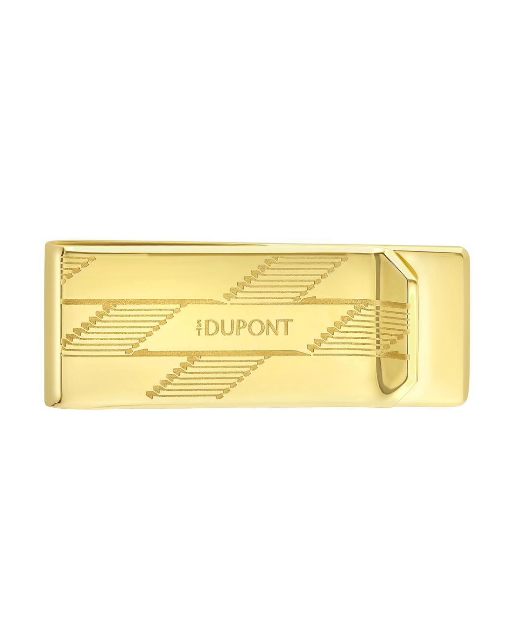 S T Dupont Yellow Money Clip Metal for men