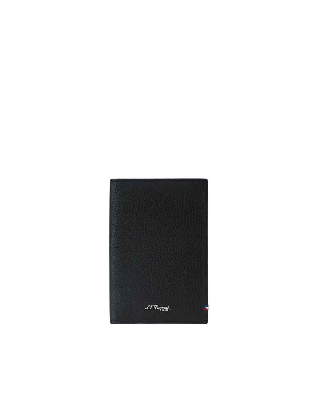 S T Dupont Black Neo Capsule Passport Holder for men
