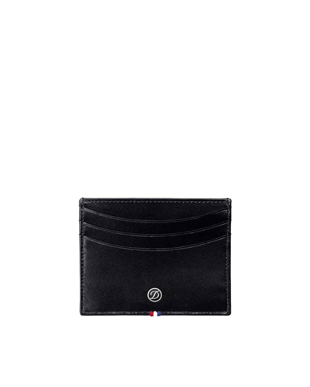 S T Dupont Black Line D Card Holder for men