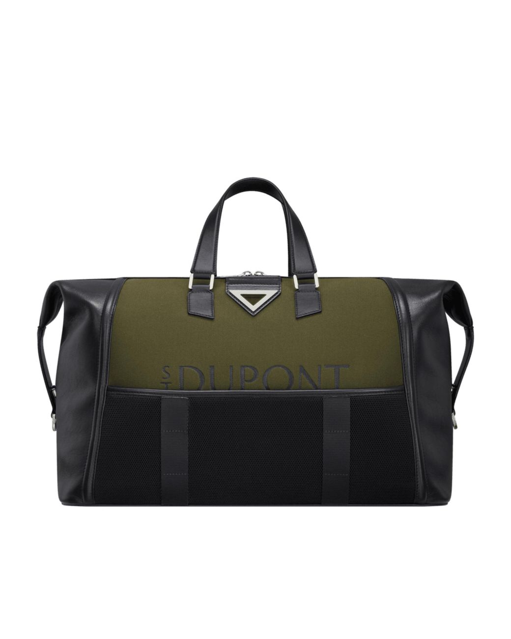S T Dupont Black Defi Explorer Travel Bag for men