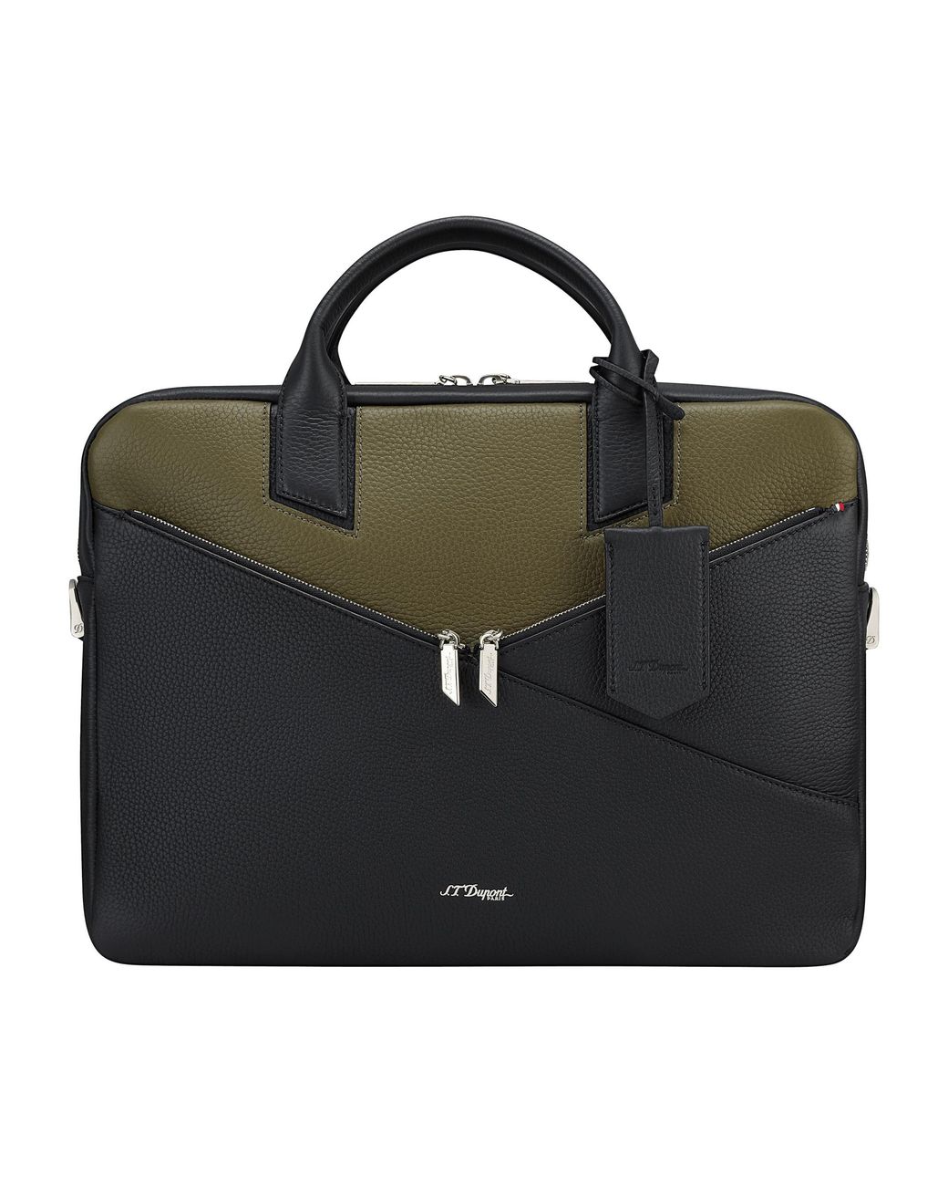 S T Dupont Black Neo Capsule Document Holder for men