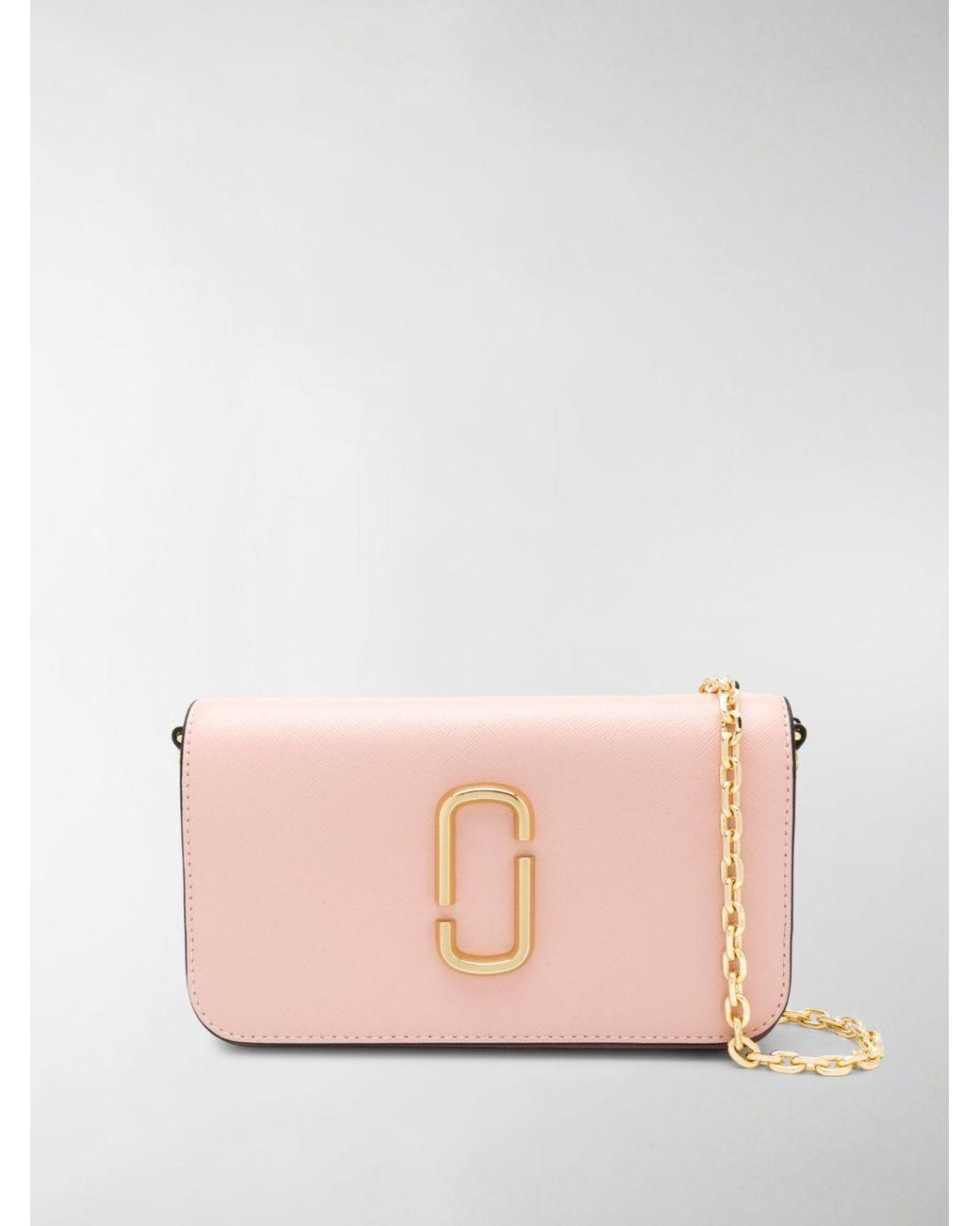 Marc Jacobs Leather Cross-body Bag in Pink - Lyst