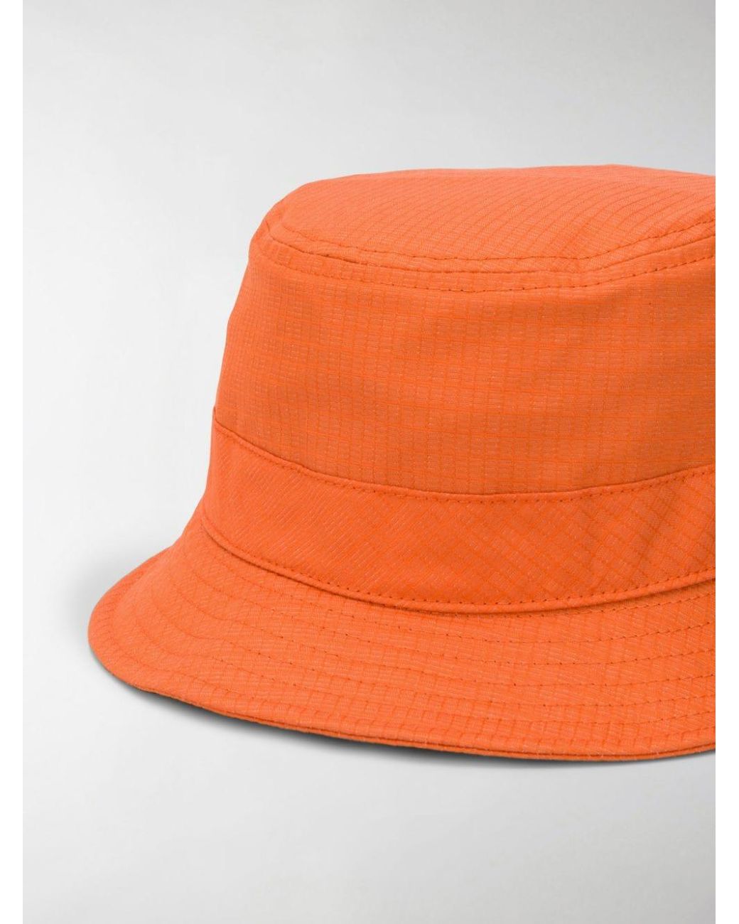 Stone Island Cotton Logo Bucket Hat in 