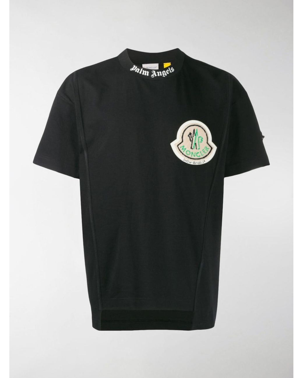 Moncler Genius Moncler x Palm Angels 'Mind Control' T-Shirt in Schwarz für  Herren | Lyst DE