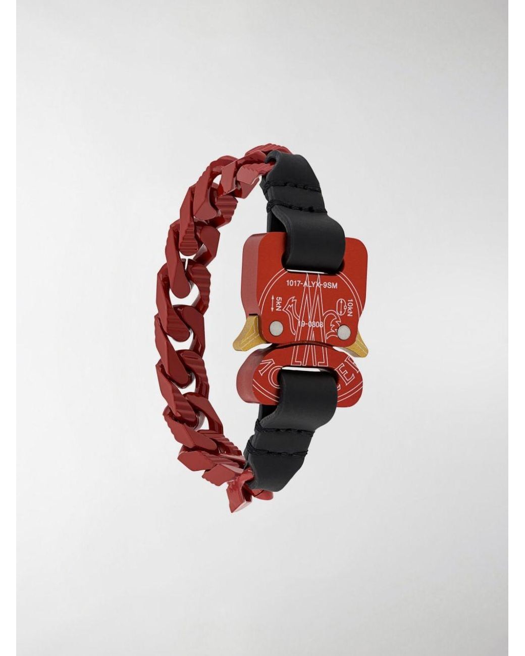 Moncler Genius Bracelet X 1017 Alyx 9sm in Red for Men | Lyst