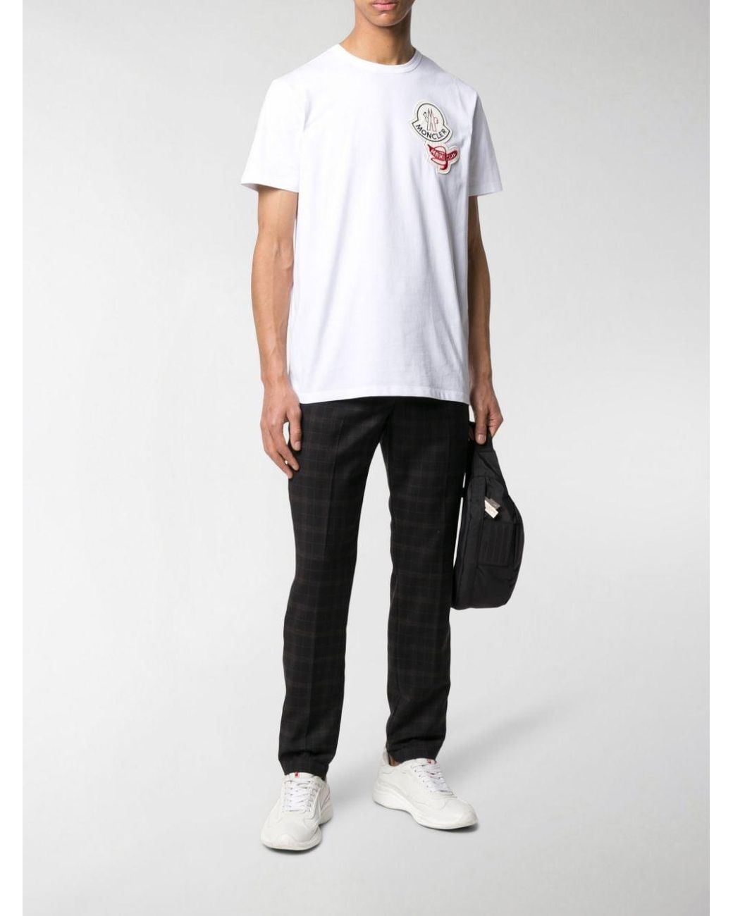 人気HOT MONCLER GENIUS Tシャツ Ｓ 白 Mami wata モンクレール p76MY