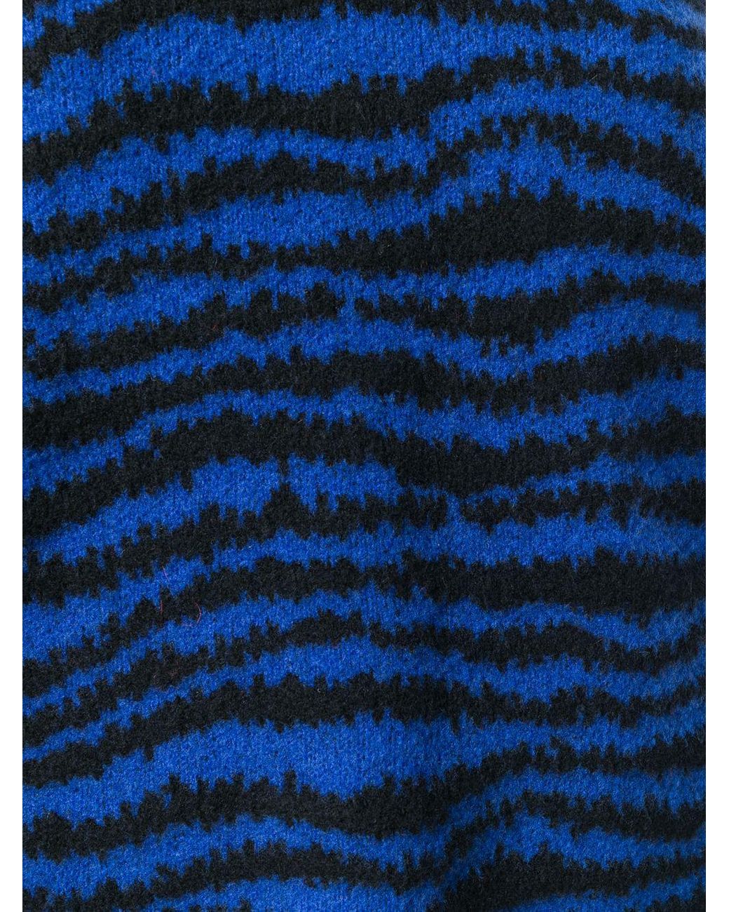 Marc Jacobs Zebra Print Knitted Sweater 
