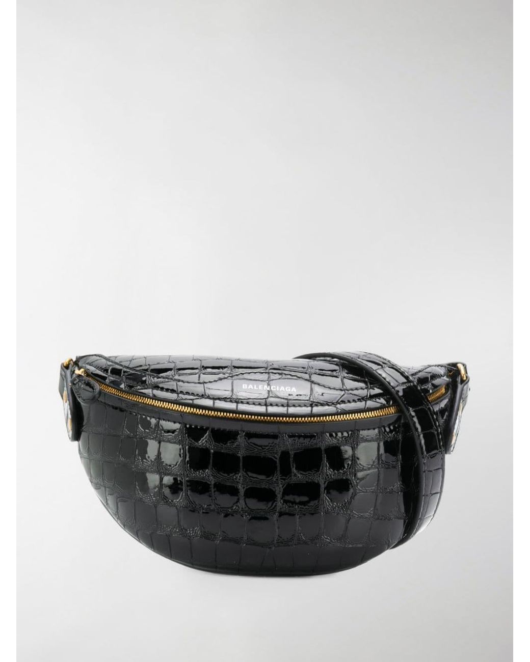 Balenciaga Souvenir Xxs Belt Bag in Black Lyst