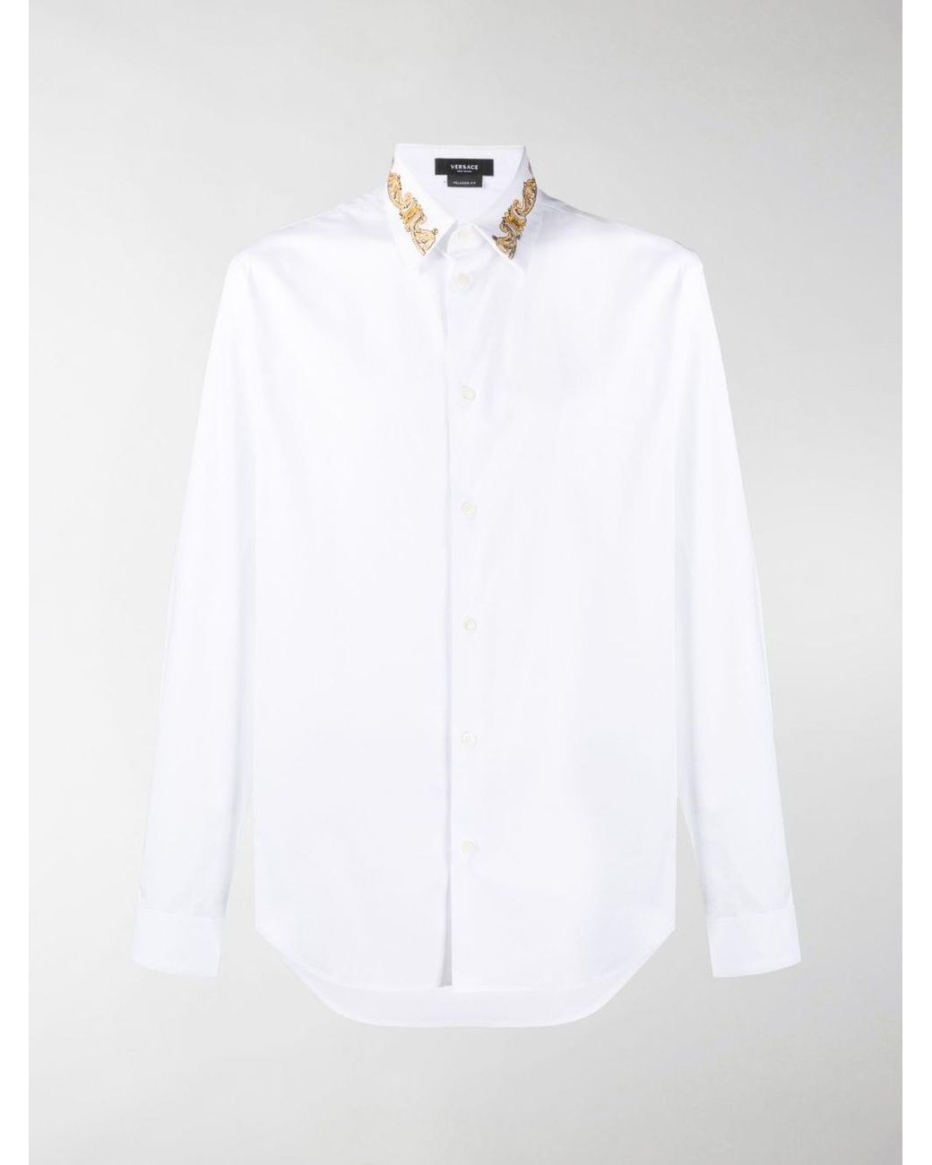 versace collar shirt