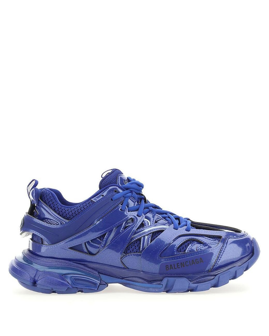 balenciaga blue track sneakers