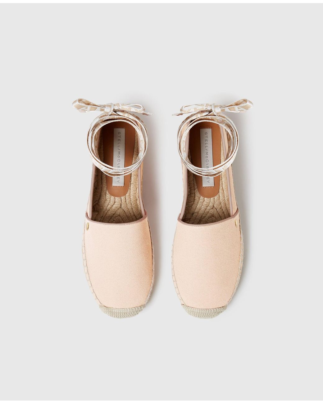Stella McCartney Natural Gaia Flat Espadrilles