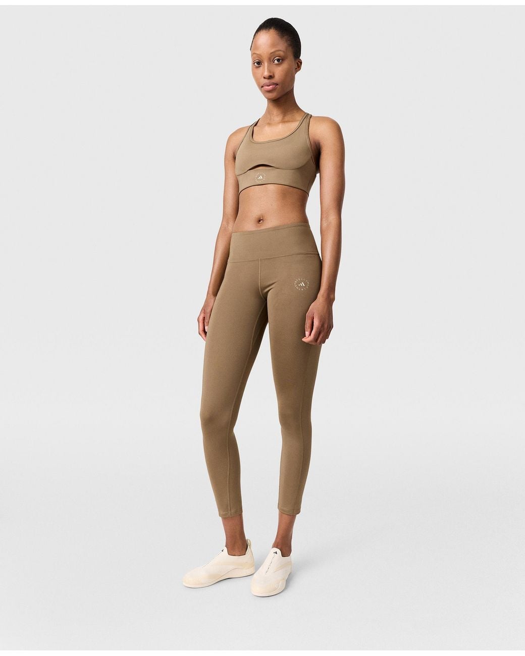 Stella McCartney Natural Truestrength Yoga 7/8 Leggings