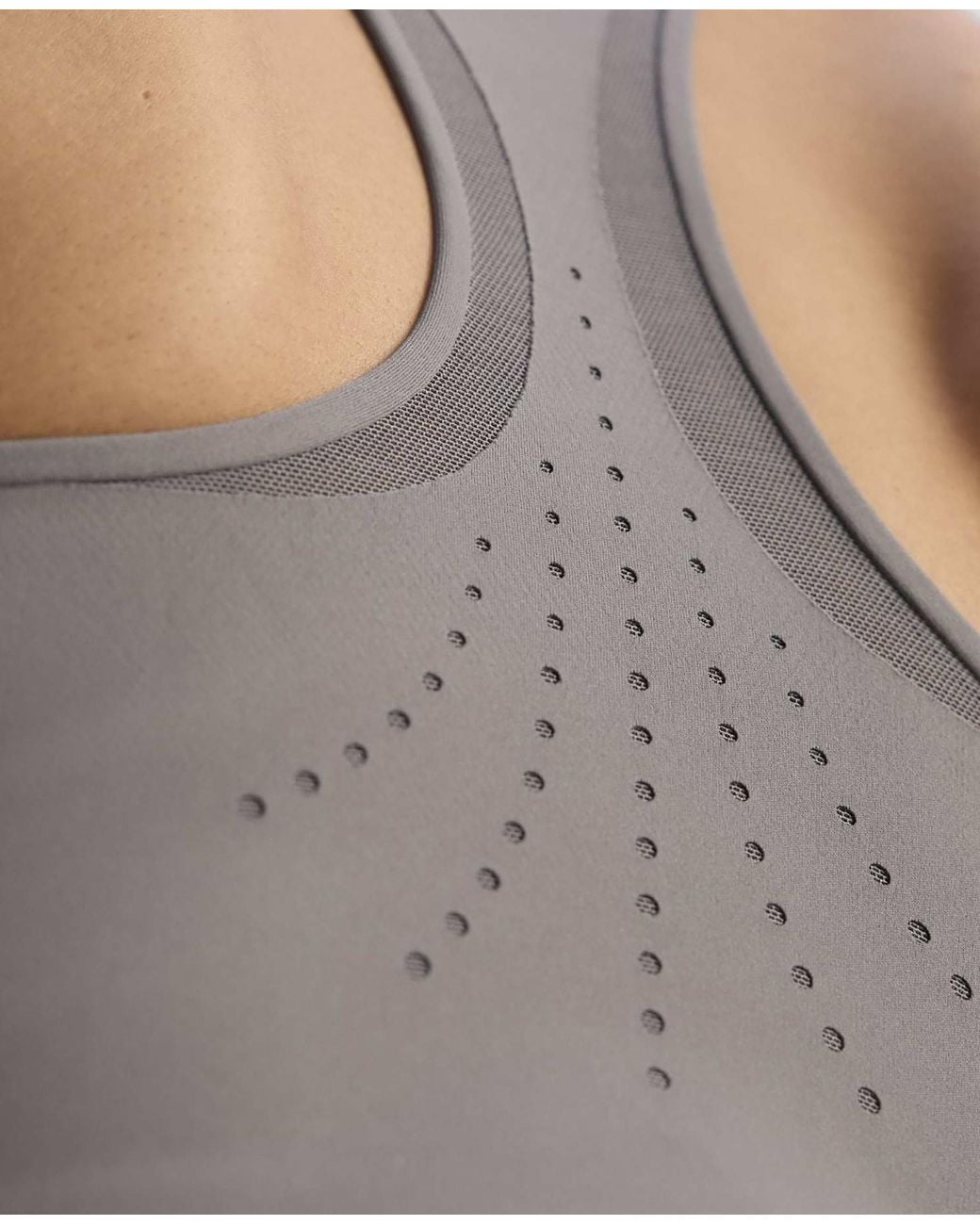 Stella McCartney Gray Truepurpose Power Impact Training Bra