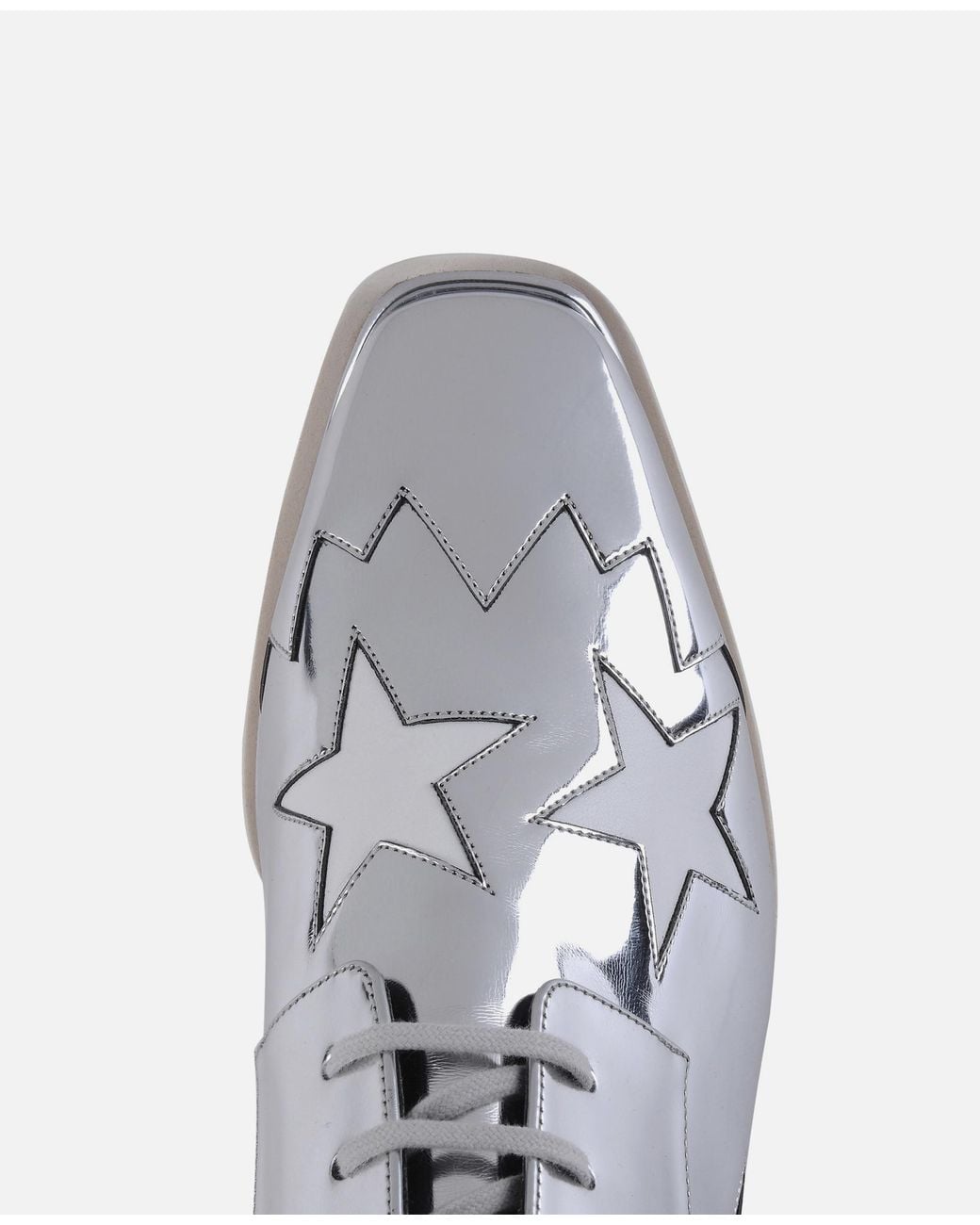 Stella McCartney White Elyse Platforms