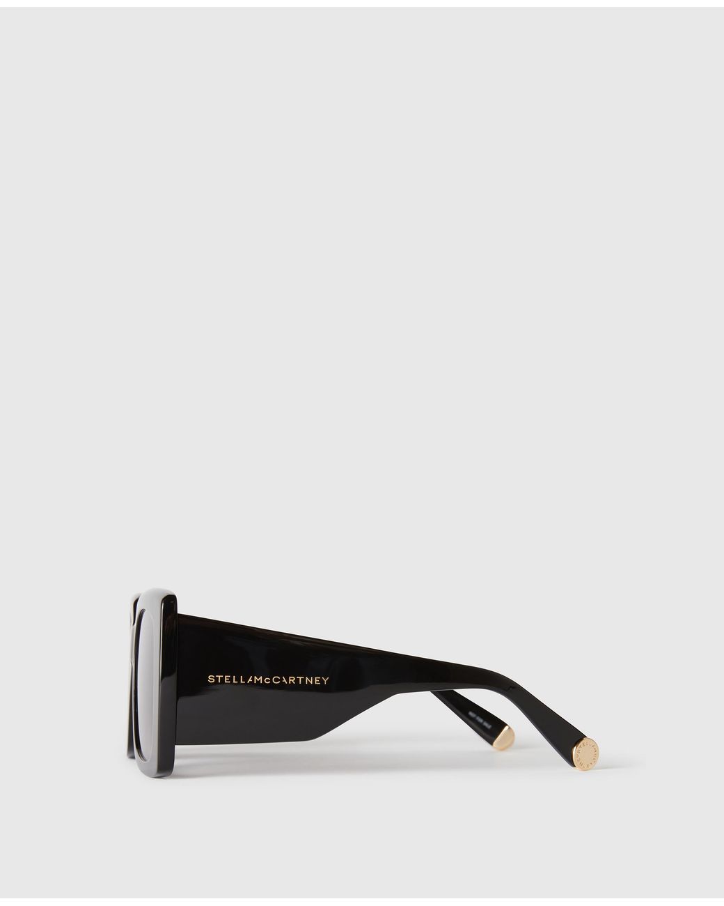 Stella McCartney Gray Oversized Square Gradient Sunglasses, One Size