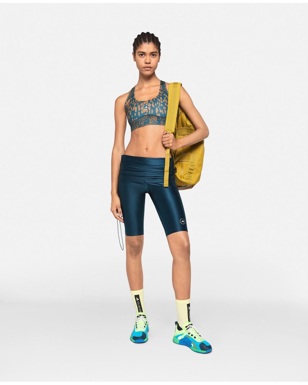 Stella McCartney Blue Truepurpose Power Impact Medium Support Sports Bra