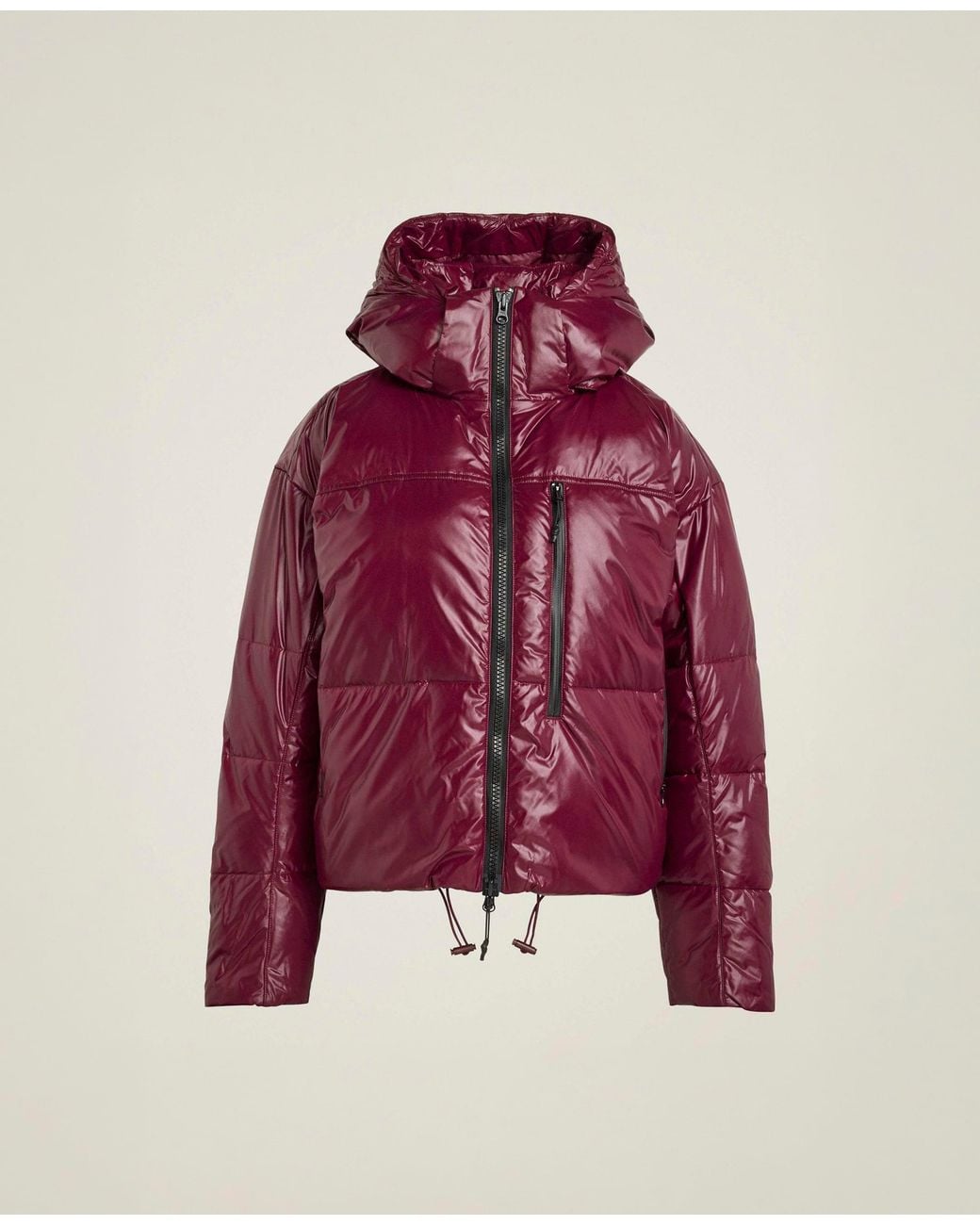 Stella McCartney Purple Adidas By Padded Winter Jacket