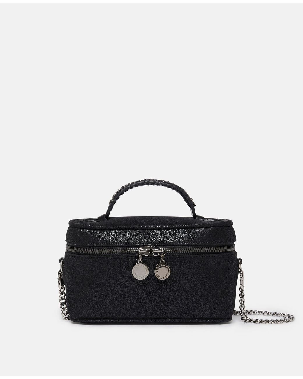 Stella McCartney Black Falabella Vanity Case, One Size