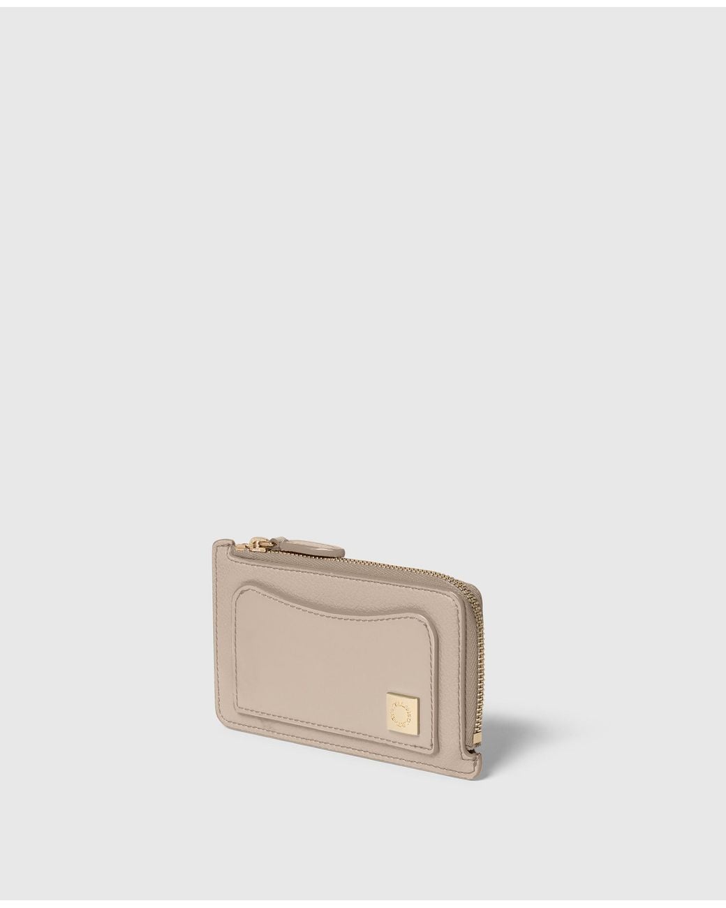 Stella McCartney Natural Ryder Zip Cardholder