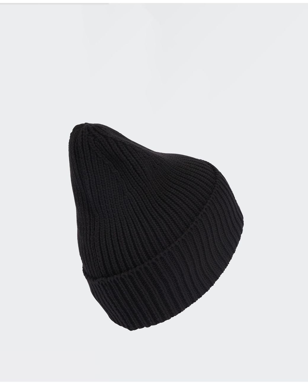 Stella McCartney Black Logo Beanie