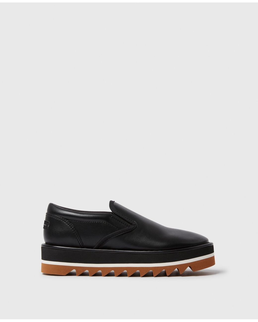 Stella McCartney Black Sneak-elyse Platform Slippers