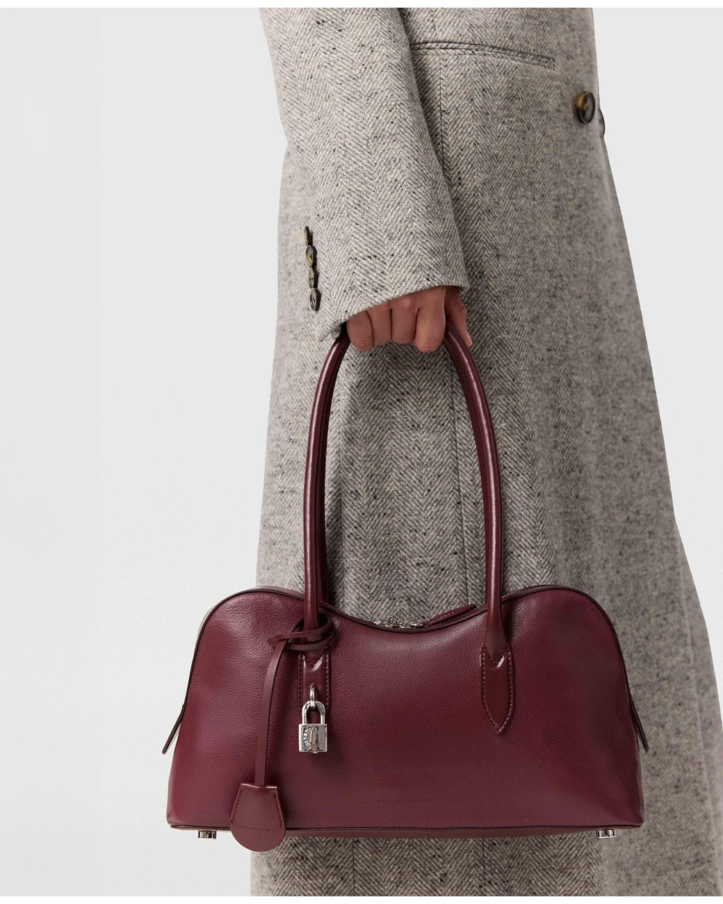 Stella McCartney Purple Ryder Medium Shoulder Bag